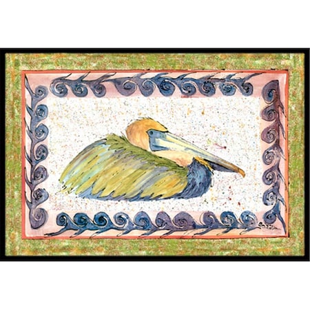 Beyondbasketball Bird - Pelican Indoor Or Outdoor Mat - 18 x 27 in. BE2848839